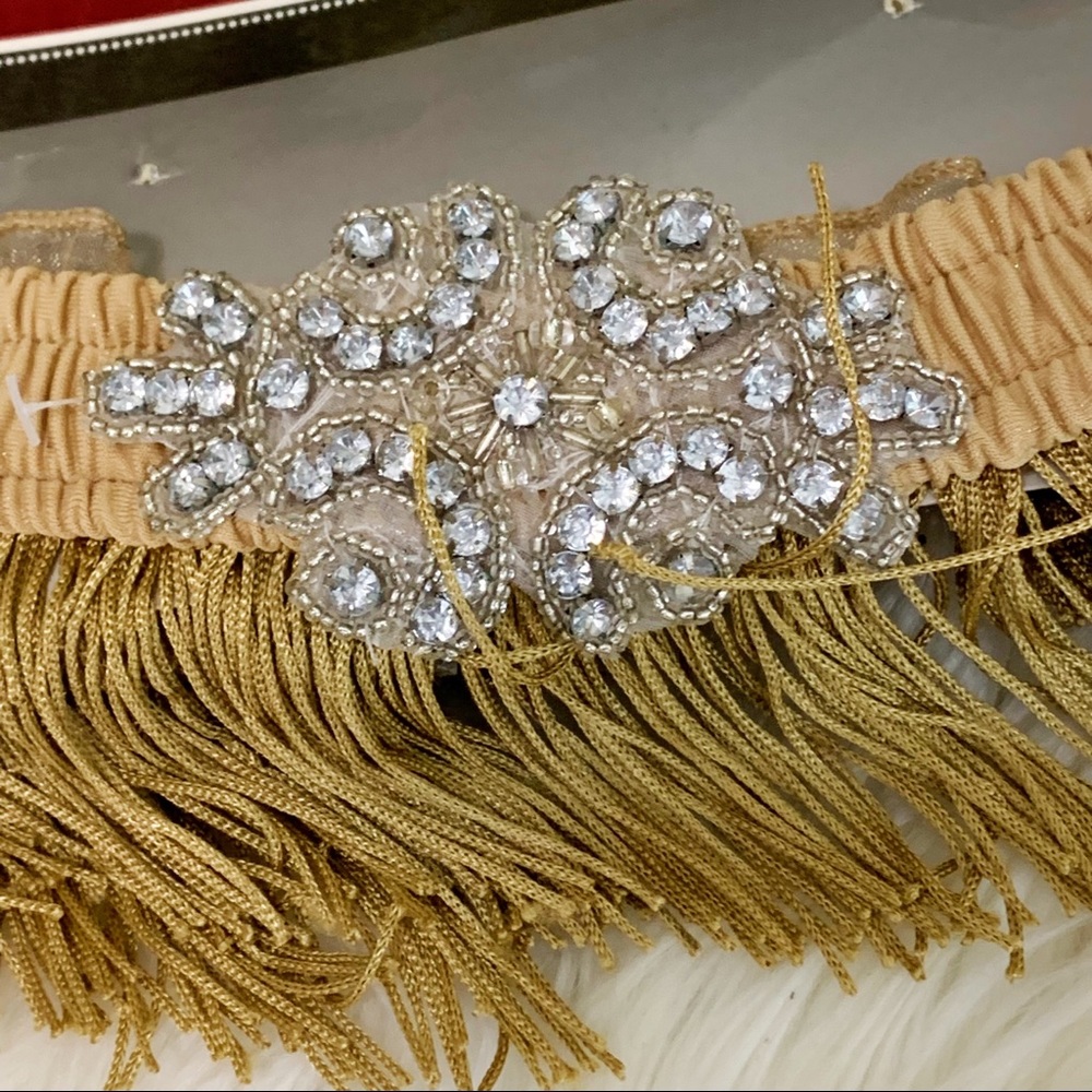 Roaring 20’s Flapper Leg Garter New - Picture 4 of 5